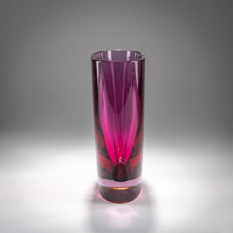 Bild 1 zu Objekt, Vase 'Sommerso rubino', 1958, Flavio Poli, Seguso s.r.l., Murano, 181B 651