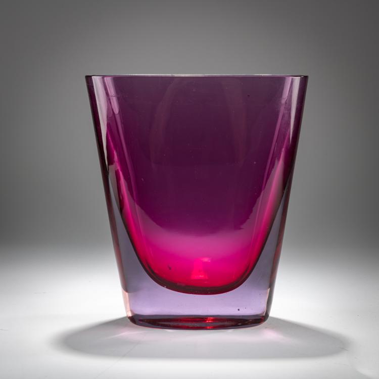 Bild 2 zu Objekt, Vase 'Sommerso rubino', 1958, Flavio Poli, Seguso s.r.l., Murano, 181B 651