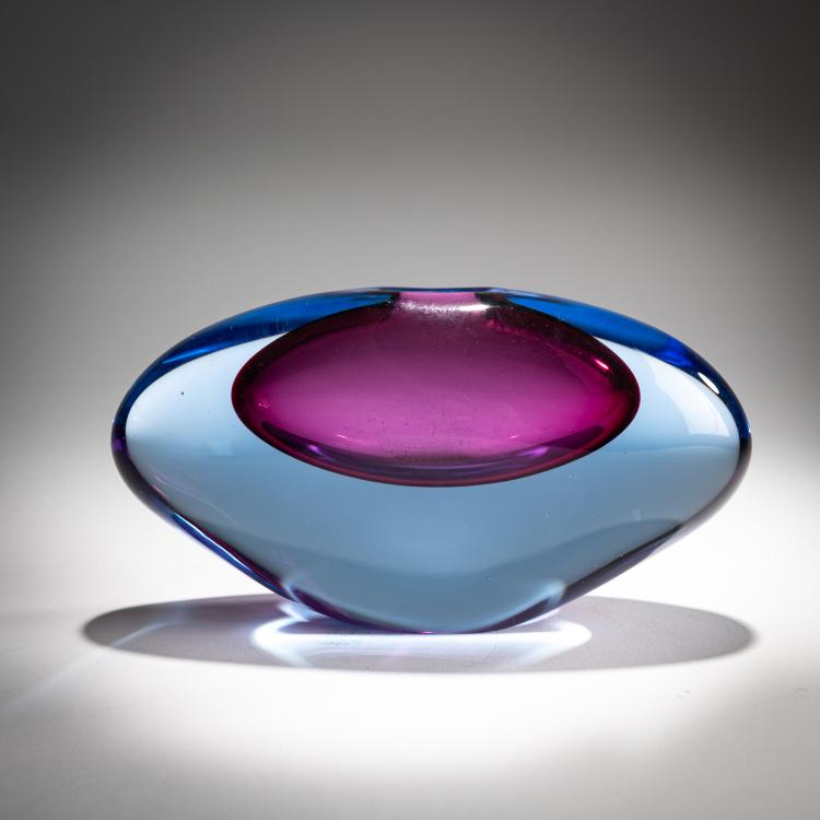 Hauptbild zu Objekt, Small vase 'Sommerso', c. 1950, Alfredo Barbini, Barbini, Alfredo, 181B 607