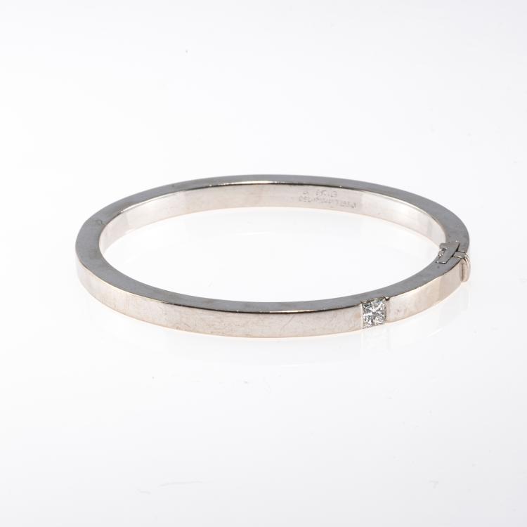 Bild 1 zu Objekt, Vintage Armreif 'Tank' mit Diamant, 1997, Cartier, 180C 786