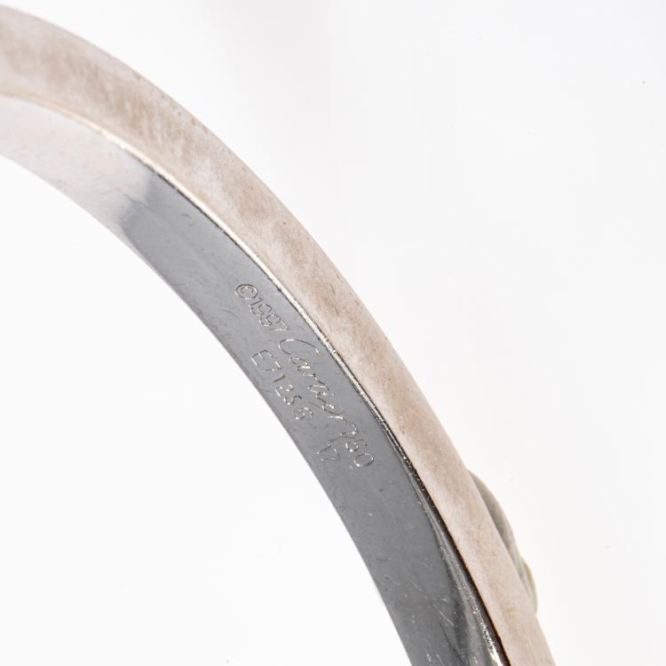 Bild 2 zu Objekt, Vintage Armreif 'Tank' mit Diamant, 1997, Cartier, 180C 786