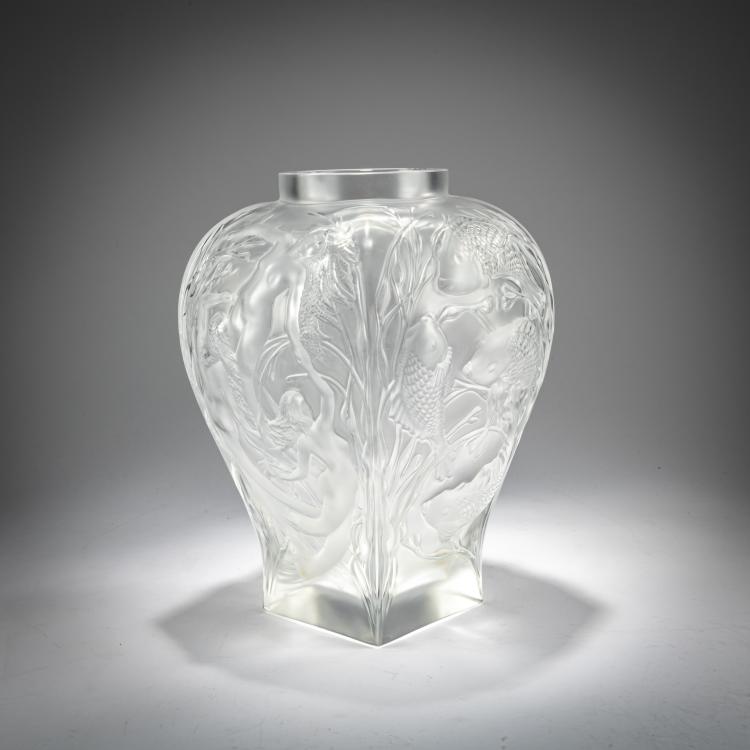 Bild 2 zu Objekt, Vase 'Hommage &agrave; Ren&eacute; Lalique&lsquo;, 1995, Lalique, Paris, 181A 116