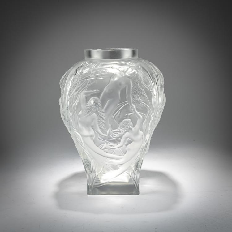 Bild 3 zu Objekt, Vase 'Hommage &agrave; Ren&eacute; Lalique&lsquo;, 1995, Lalique, Paris, 181A 116