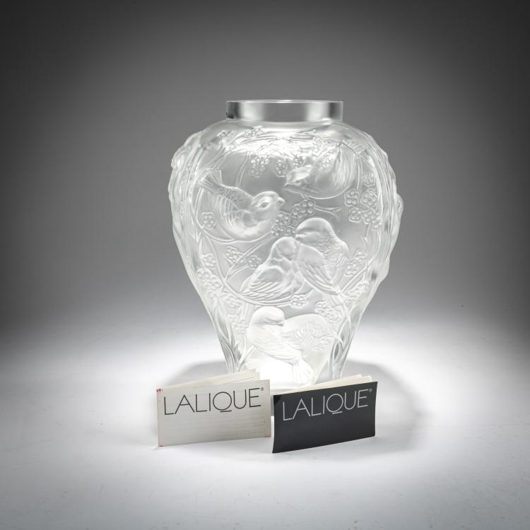 Bild 4 zu Objekt, Vase 'Hommage &agrave; Ren&eacute; Lalique&lsquo;, 1995, Lalique, Paris, 181A 116