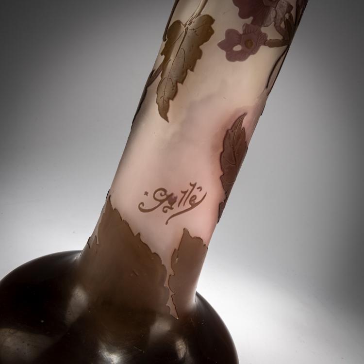 Bild 2 zu Objekt, Stangenvase 'Primev&egrave;res', 1905-08, Gall&eacute;, Nancy, 180A 54