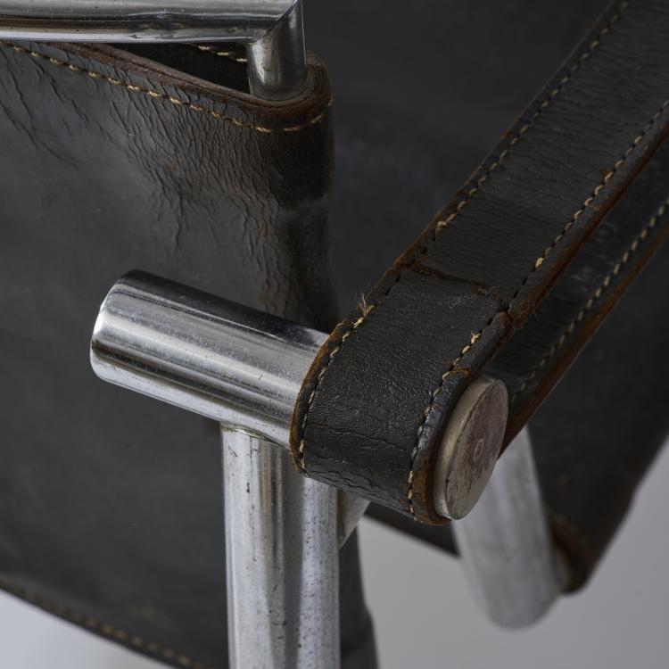 Bild 5 zu Objekt, Armchair 'LC 1', 1928 (design), Pierre Jeanneret,Charlotte Perriand,Le Corbusier Charles-&Eacute;douard Jeanneret-Gris, Weber, Heidi, Z&uuml;rich (zugeschrieben), 180B 430