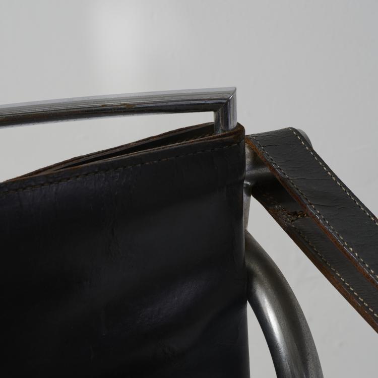 Bild 11 zu Objekt, Armchair 'LC 1', 1928 (design), Pierre Jeanneret,Charlotte Perriand,Le Corbusier Charles-&Eacute;douard Jeanneret-Gris, Weber, Heidi, Z&uuml;rich (zugeschrieben), 180B 430