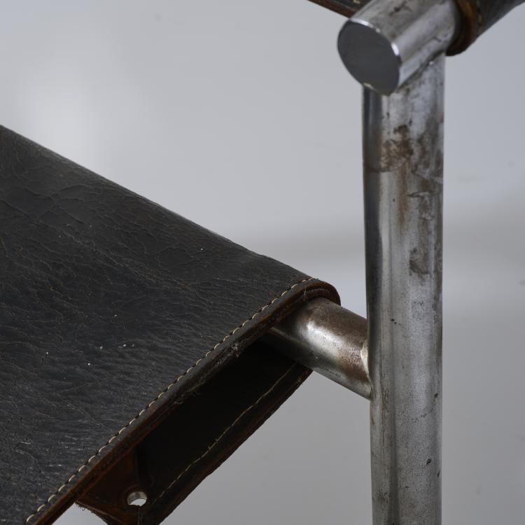 Bild 12 zu Objekt, Armchair 'LC 1', 1928 (design), Pierre Jeanneret,Charlotte Perriand,Le Corbusier Charles-&Eacute;douard Jeanneret-Gris, Weber, Heidi, Z&uuml;rich (zugeschrieben), 180B 430