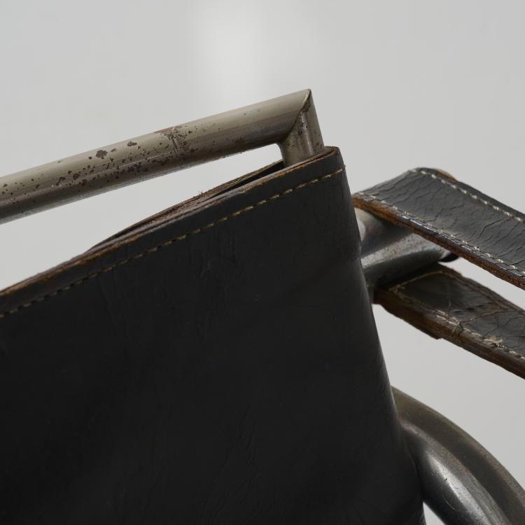 Bild 8 zu Objekt, Armlehnsessel 'LC 1', 1928 (Entwurf), Pierre Jeanneret,Charlotte Perriand,Le Corbusier Charles-&Eacute;douard Jeanneret-Gris, Weber, Heidi, Z&uuml;rich (zugeschrieben), 179A 49