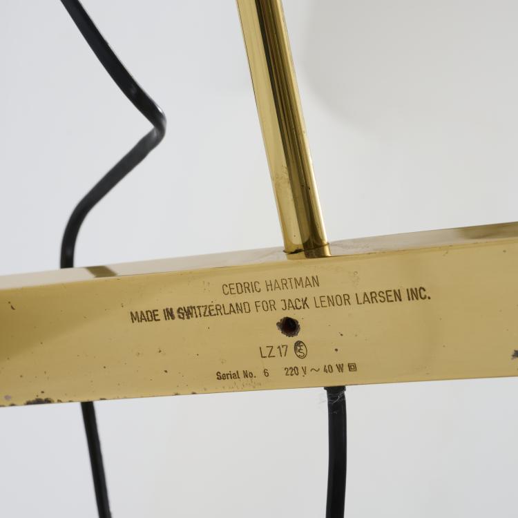Bild 5 zu Objekt, Stehleuchte 'Backslider', 1966, Cedric Hartman, Lenor Larsen Inc., Jack, Schweiz; Pandora, Kirchberg, 179A 291