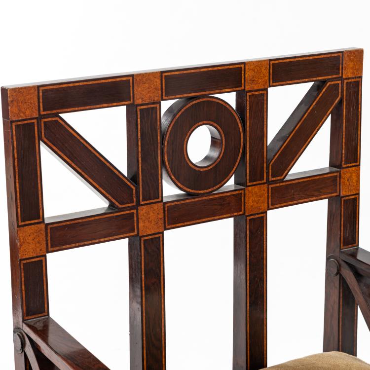 Bild 12 zu Objekt, Vierteilige Einrichtung aus dem Empfangszimmer auf der Dritten Deutschen Kunstgewerbeausstellung, Dresden, 1905/06, Peter Behrens, 180B 409