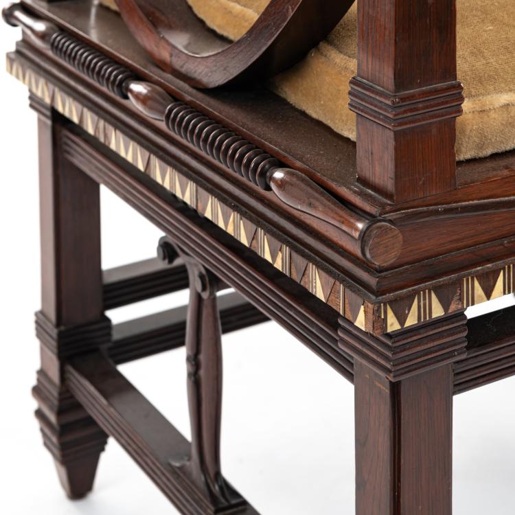 Bild 13 zu Objekt, Vierteilige Einrichtung aus dem Empfangszimmer auf der Dritten Deutschen Kunstgewerbeausstellung, Dresden, 1905/06, Peter Behrens, 180B 409