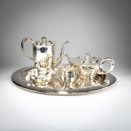 Five-piece coffee and tea service '13024', 1926
