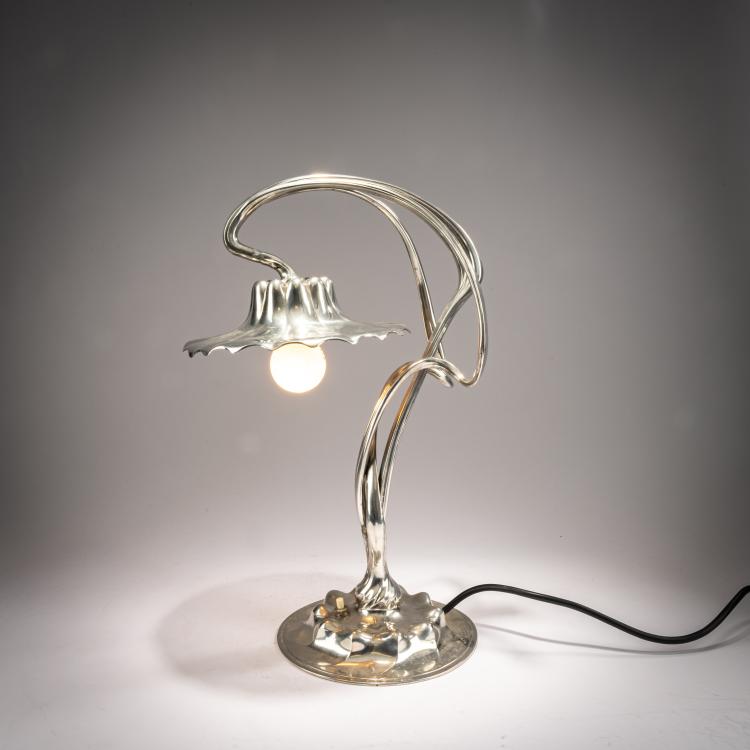 Hauptbild zu Objekt, Tischleuchte, um 1904, Orivit-Metallwarenfabrik, K&ouml;ln / Cologne, 180A 237