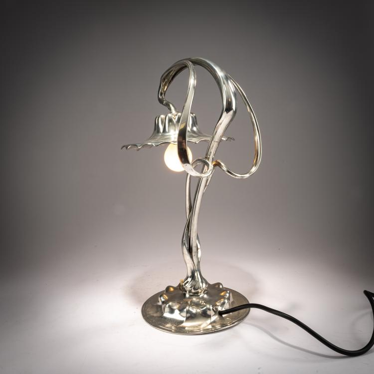 Bild 3 zu Objekt, Tischleuchte, um 1904, Orivit-Metallwarenfabrik, K&ouml;ln / Cologne, 180A 237