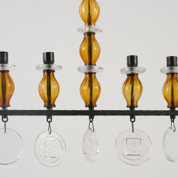 Bild 2 zu Objekt, Ceiling chandelier, 1960s, Erik H&ouml;glund, Kosta Boda, Boda, 181A 122