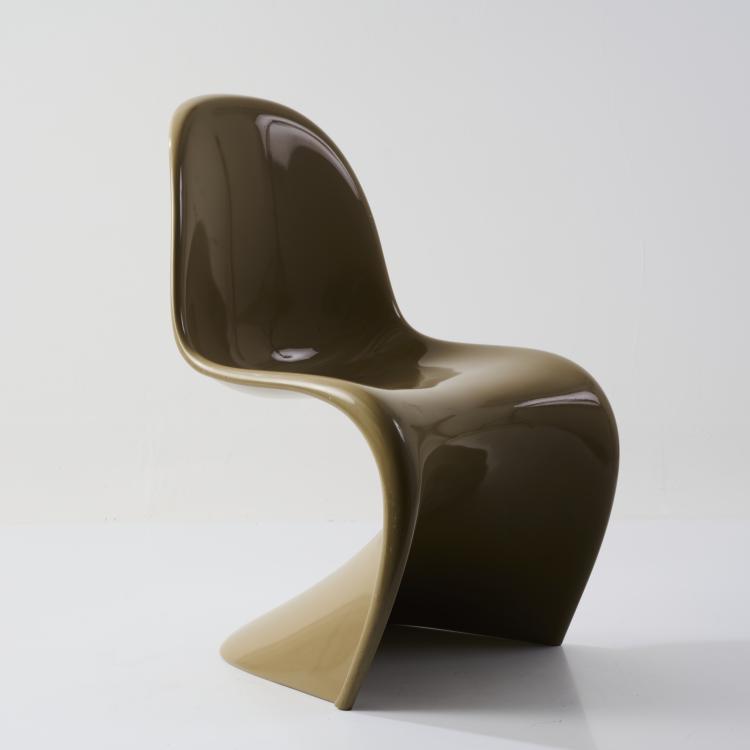 Hauptbild zu Objekt, Stuhl 'Panton chair', 1962/67 (Entwurf), Verner Panton, Vitra, Birsfelden, 179A 21