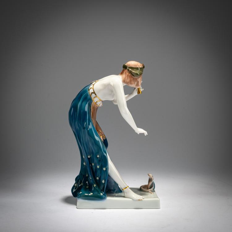 Bild 2 zu Objekt, 'Snake Charmer', 1916, Berthold Boe&szlig;, Rosenthal, Selb, 180A 282