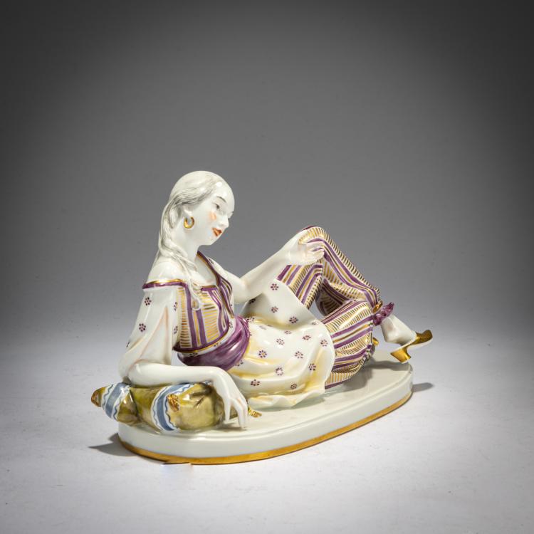 Bild 1 zu Objekt, 'Scheherazade', 1925, Grete Zsch&auml;bitz, Rosenthal, Selb, 180A 288