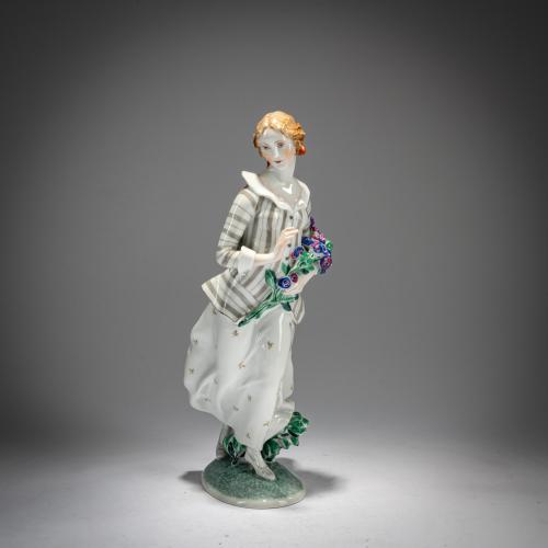 'Lady with a Flower Garland', c. 1930