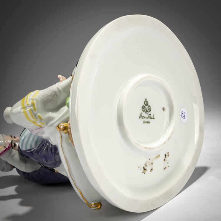 Bild 3 zu Objekt, 'Persisches Liebespaar', 1921/22, Richard F&ouml;rster, Rosenthal, Selb, 180A 285