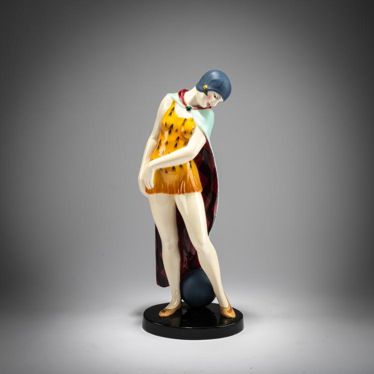 Hauptbild zu Objekt, Badende, 1920er Jahre, Keramos, Wien / Vienna, 180A 340