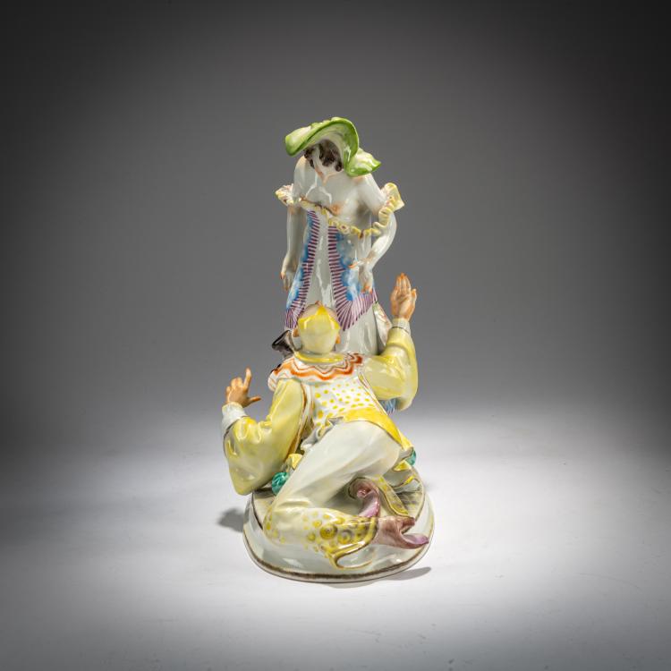 Bild 2 zu Objekt, 'Wooing', c. 1947, Heinrich Thein, Meissen, StPM, 180A 279