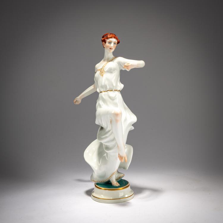 Bild 1 zu Objekt, 'Dancer', 1914, Karl Theodor Eichler, Meissen, KPM, 180A 276