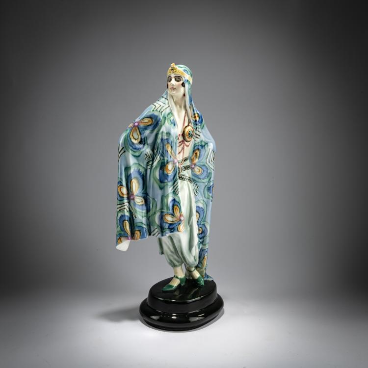 Hauptbild zu Objekt, 'Aida', um 1923/24, Josef Lorenzl, Goldscheider, Wien / Vienna, 180A 318