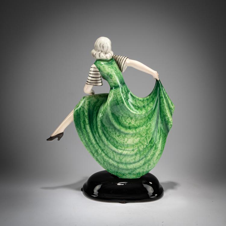 Bild 1 zu Objekt, 'Madelaine, um 1933, Stephan Dakon, Goldscheider, Wien / Vienna, 180A 326