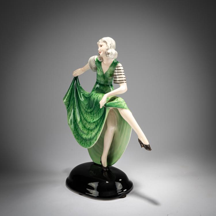 Bild 2 zu Objekt, 'Madelaine, um 1933, Stephan Dakon, Goldscheider, Wien / Vienna, 180A 326