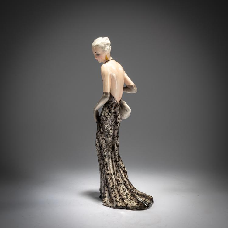 Bild 1 zu Objekt, 'Abendkleid', um 1935, Josef Lorenzl, Goldscheider, Wien / Vienna, 180A 332
