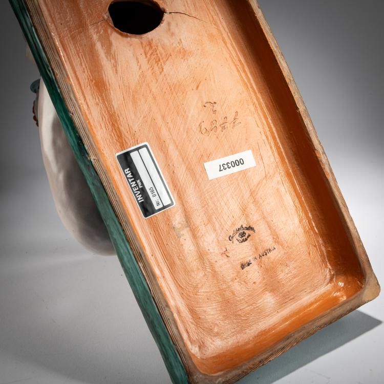 Bild 3 zu Objekt, 'Sitzender Frauenakt', um 1927, Vally Wieselthier, Goldscheider, Wien / Vienna, 180A 322