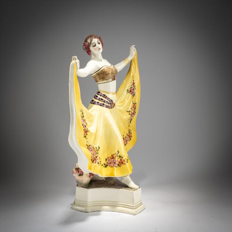 Bild 1 zu Objekt, 'Ruth', c. 1911/12, Albert Dominique Ros&eacute;, Goldscheider, Wien / Vienna, 180A 312
