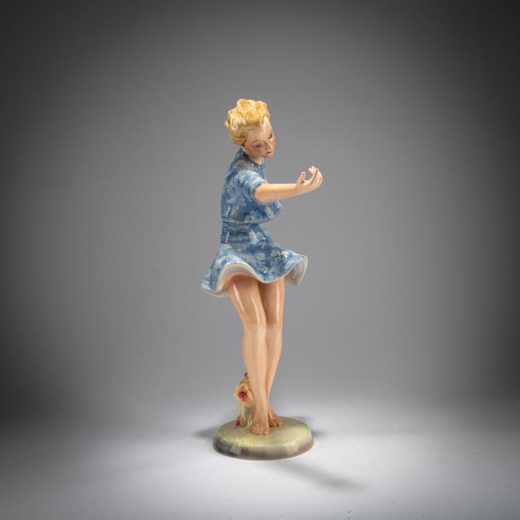 Bild 1 zu Objekt, 'Getanzte Harmonie', um 1941, Josef Lorenzl, Goldscheider, Wien / Vienna, 180A 338