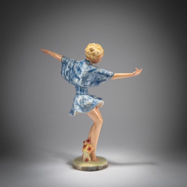 Bild 2 zu Objekt, 'Getanzte Harmonie', um 1941, Josef Lorenzl, Goldscheider, Wien / Vienna, 180A 338