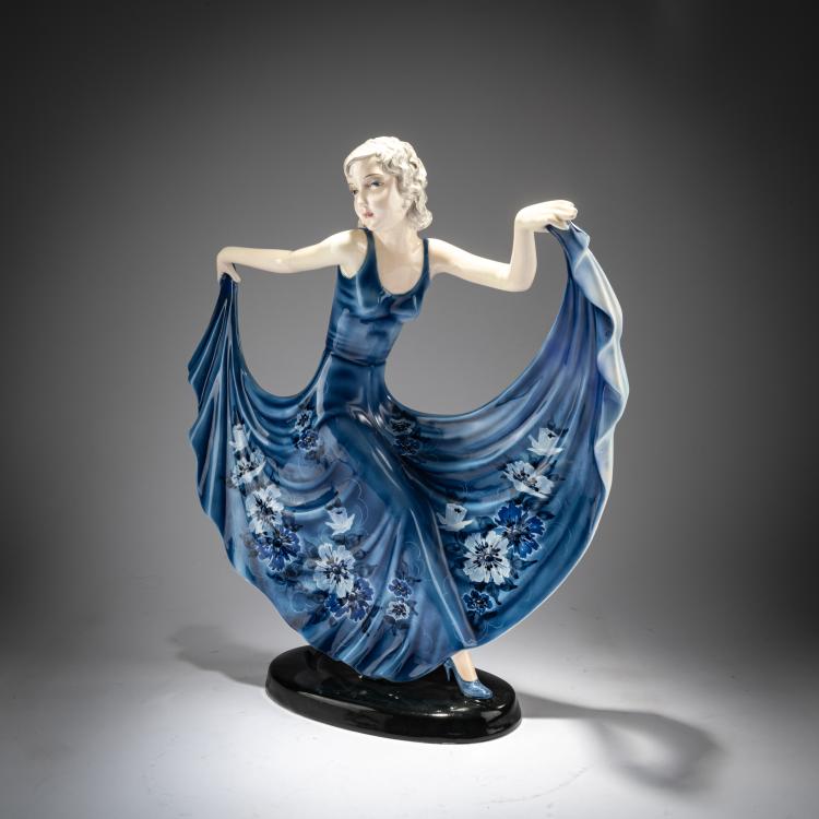 Bild 1 zu Objekt, 'Arabella', um 1937, Stephan Dakon, Goldscheider, Wien / Vienna, 180A 334