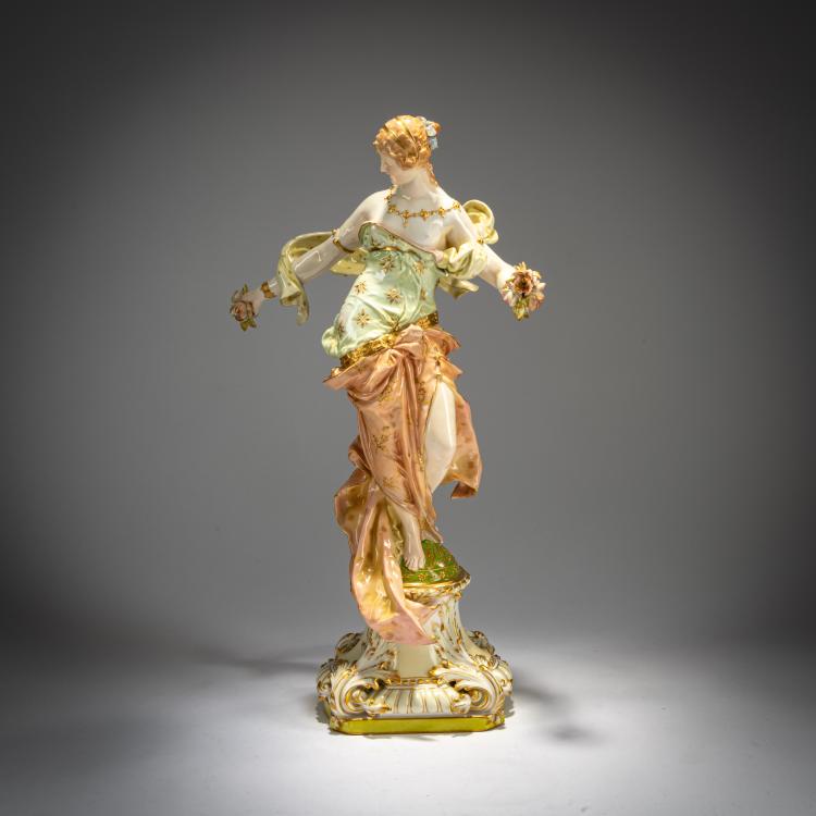 Bild 1 zu Objekt, 'Flora' aus einem Tafelaufsatz, um 1889, Berlin, KPM, 180A 251