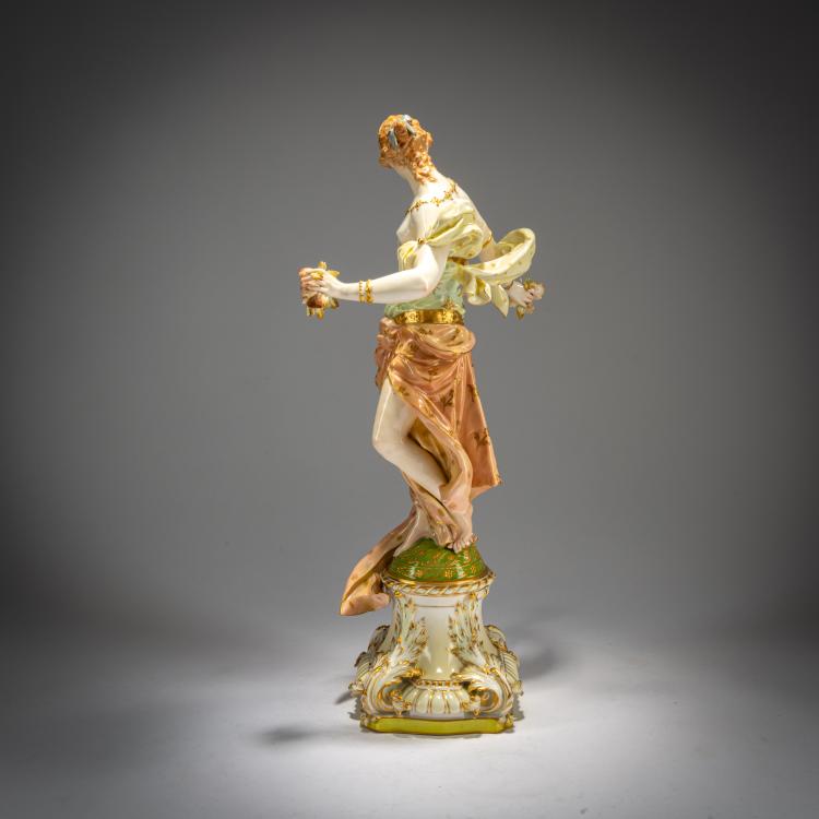 Bild 2 zu Objekt, 'Flora' aus einem Tafelaufsatz, um 1889, Berlin, KPM, 180A 251