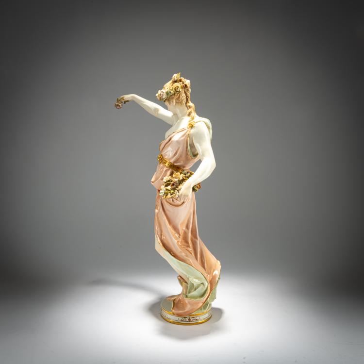 Bild 1 zu Objekt, 'Blumenm&auml;dchen', um 1890, Berlin, KPM, 180A 252