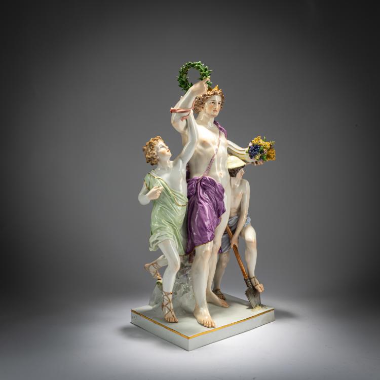 Bild 1 zu Objekt, 'Der Mittag' aus 'Die vier Tageszeiten', 1870, Meissen, KPM, 180A 257