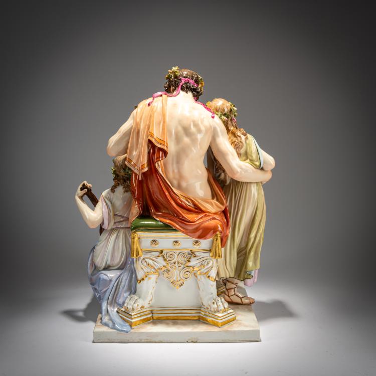 Bild 2 zu Objekt, 'Der Abend' aus der Serie 'Die vier Tageszeiten', 1870, Meissen, KPM, 180A 259