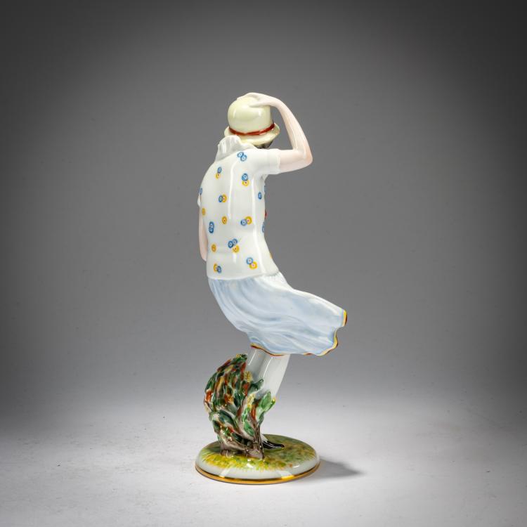 Bild 1 zu Objekt, 'Girl in the Storm', 1933, Ida Schwetz-Lehmann, Augarten, Wien / Vienna, 180A 244