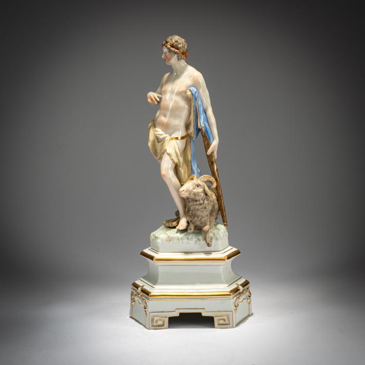 Bild 1 zu Objekt, 'Paris as Shepherd', 1775, Friedrich Elias Meyer, Berlin, KPM, 180A 248