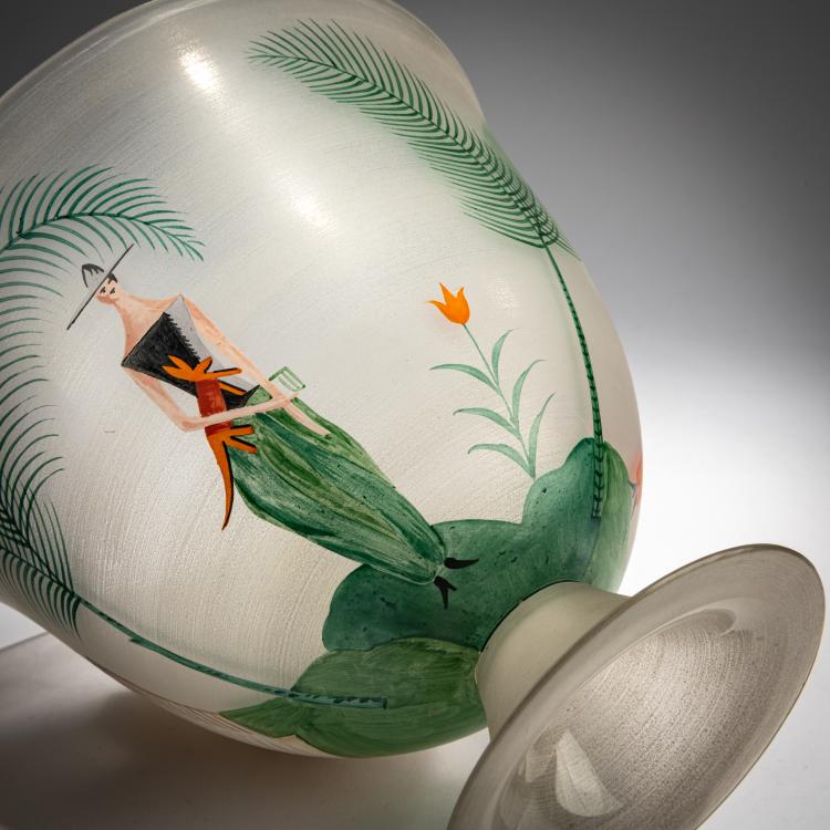 Bild 4 zu Objekt, 'Bowl', c. 1921, Josef Hoffmann,Felice Rix, Oertel & Co., Haida / Novy Bor; Wiener Werkst&auml;tte, 180A 129