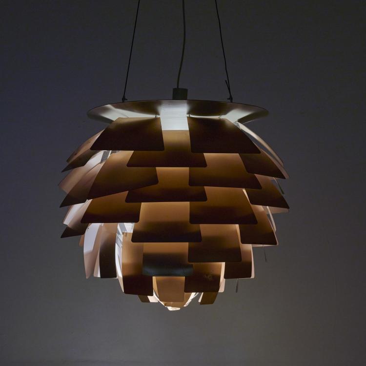 Hauptbild zu Objekt, Ceiling light 'Artichoke', 1957 (design), Poul Henningsen, Louis Poulsen, Kopenhagen / Copenhagen, 180B 477