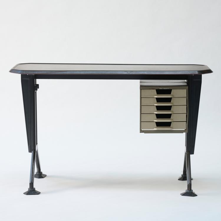 Bild 1 zu Objekt, Schreibmaschinentisch 'Arco', 1963, Studio B.B.P.R., Olivetti, Ivrea, 181A 366