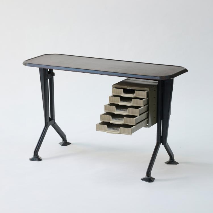 Bild 2 zu Objekt, Schreibmaschinentisch 'Arco', 1963, Studio B.B.P.R., Olivetti, Ivrea, 181A 366