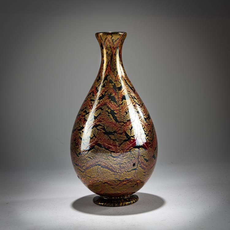 Bild 1 zu Objekt, 'Fenicio' vase, 1928-30, Carlo Scarpa, Cappellin, M.V.M., Murano, 181B 530