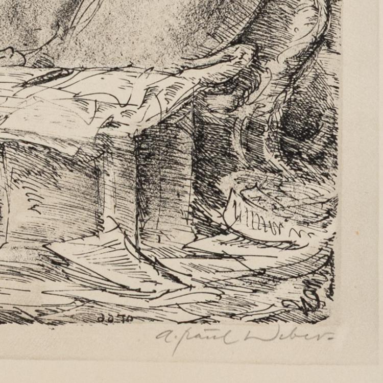 Bild 5 zu Objekt, 'Das Ger&uuml;cht II' (The Rumor II), 1969, Andreas Paul Weber, 181C 743